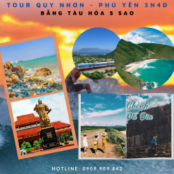 Tour Quy Nhơn - Phú Yên Bằng Tàu Hỏa